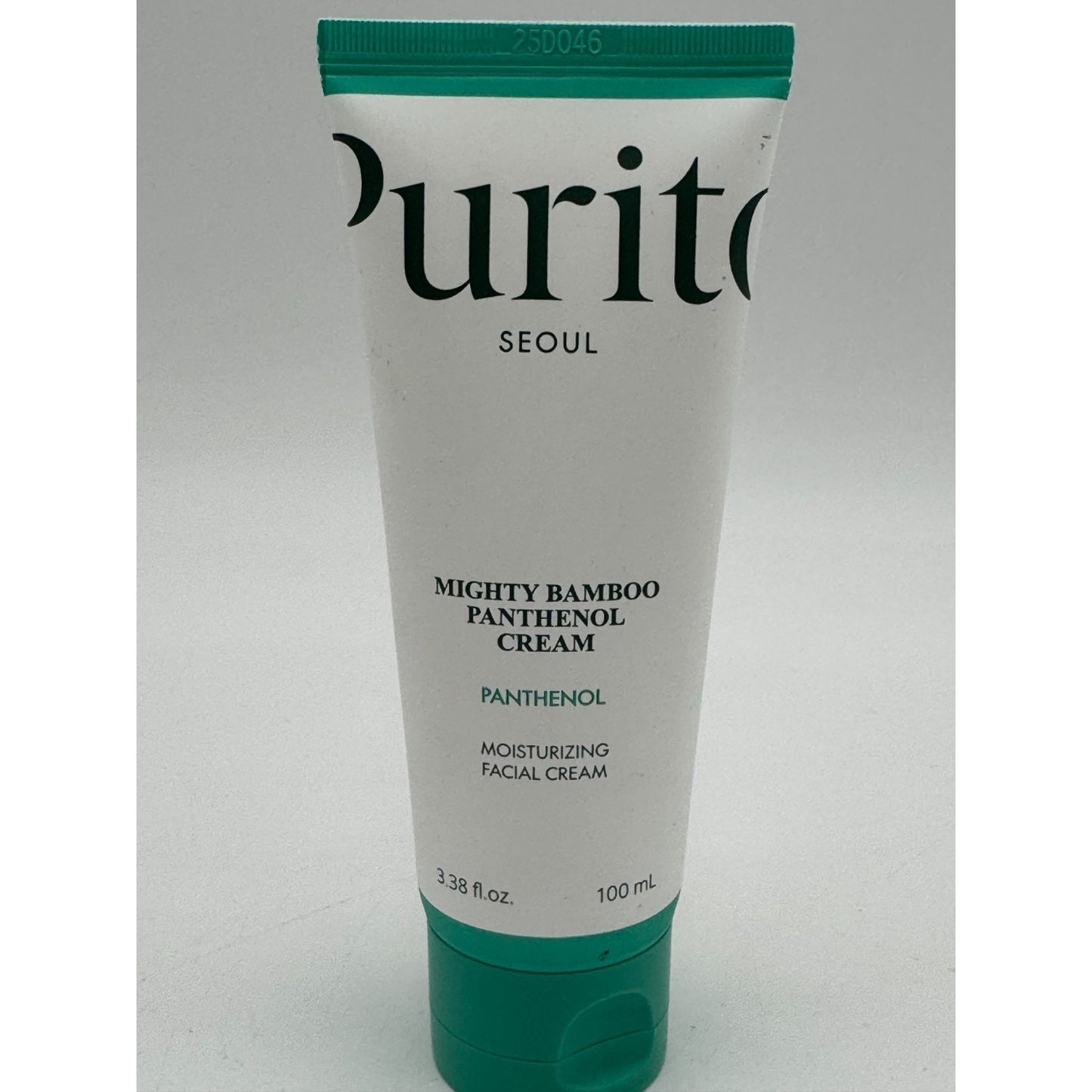 Purito Seoul Mighty Bamboo Panthenol Facial Cream 3.38 oz Moisturizer Vegan