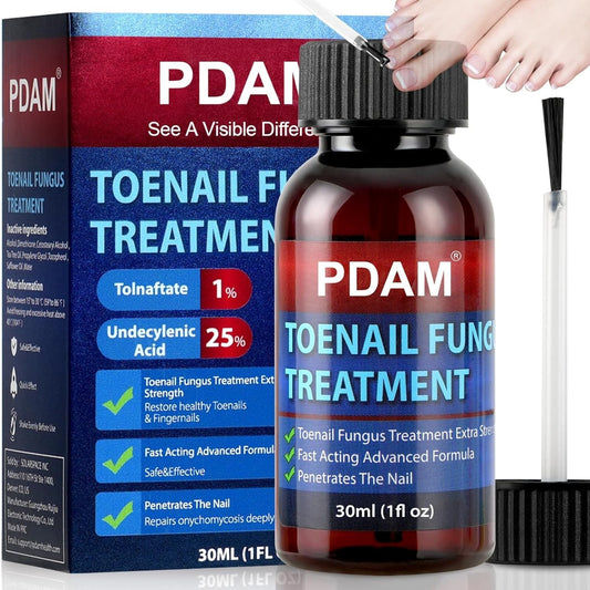 PDAM Toenail Fungus Treatment Extra Strength for Nail Strengthener Growth 1 Oz