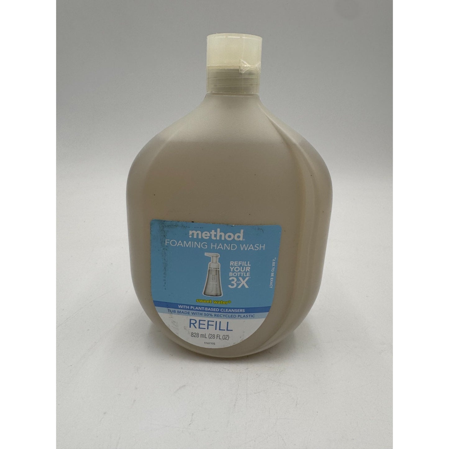 Method Foaming Hand Wash Refill Sweet Water with Plant Based Cleansers 28 Fl Oz