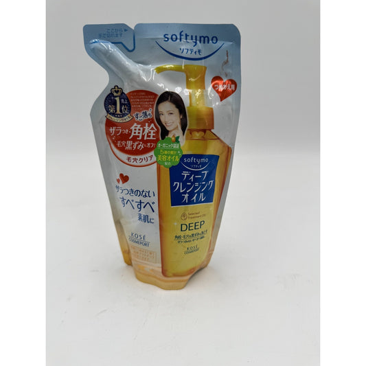 Kose Softymo Japanese Deep Cleansing Oil Refill For Remove Makeup & Clear Pores