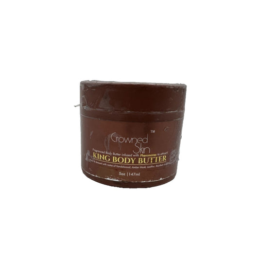 Crowned Skin King Body Butter Cologne Warm & Sensual All-Day Fragrance - 147ml