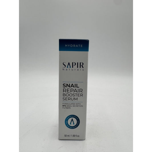 Sapir Naturals Snail Repair Booster Serum Paraben-Free For All Skin - 1.69 Fl Oz