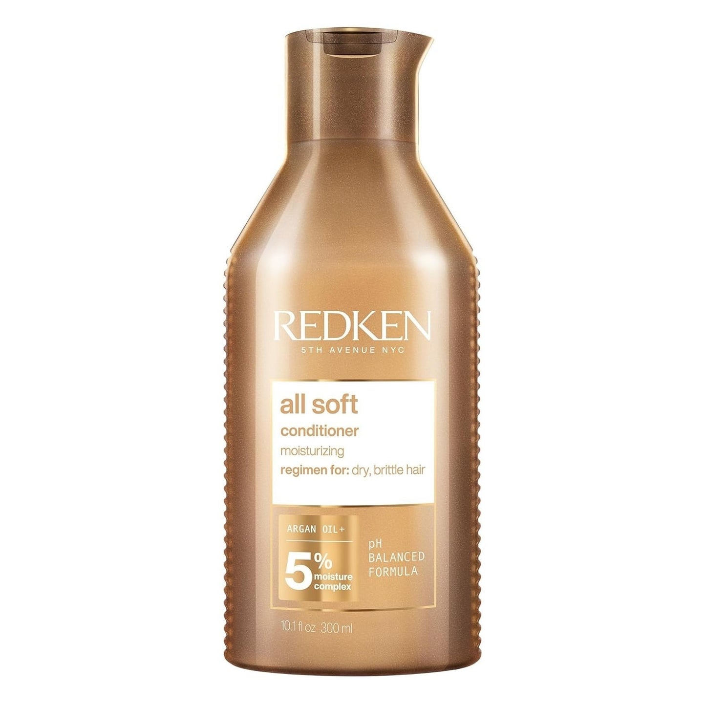 Redken All Soft Leave-In Conditioner Boosts Shine for All Hair Types 10.1 Fl Oz