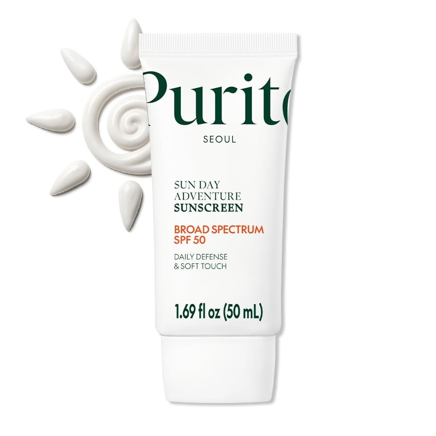 Purito Seoul Sun Day Adventure Sunscreen For All Skin Broad Spectrum 1.69 Fl Oz