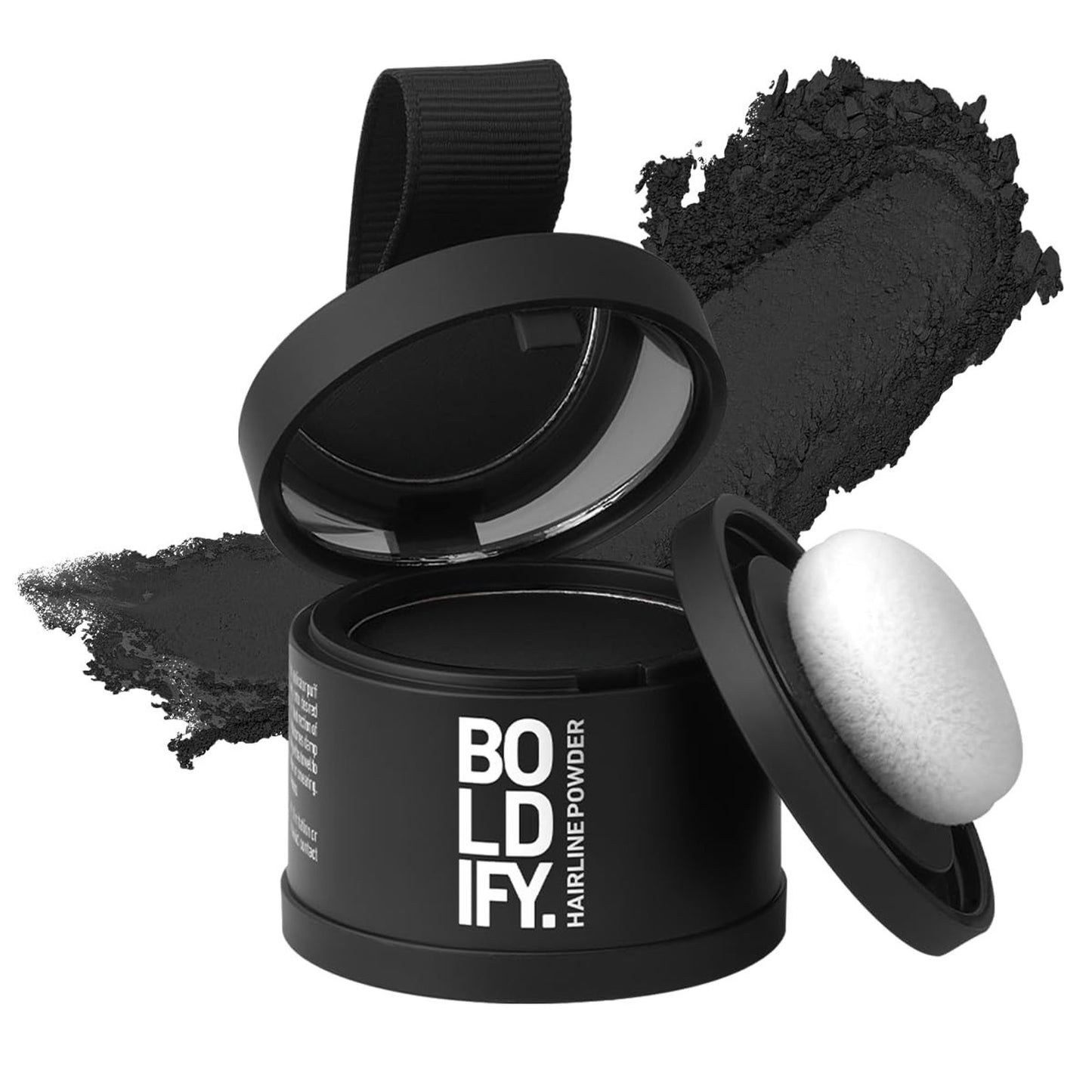Boldify Hairline Powder Black Bald Spot Concealing Stain-Proof for Women & Men