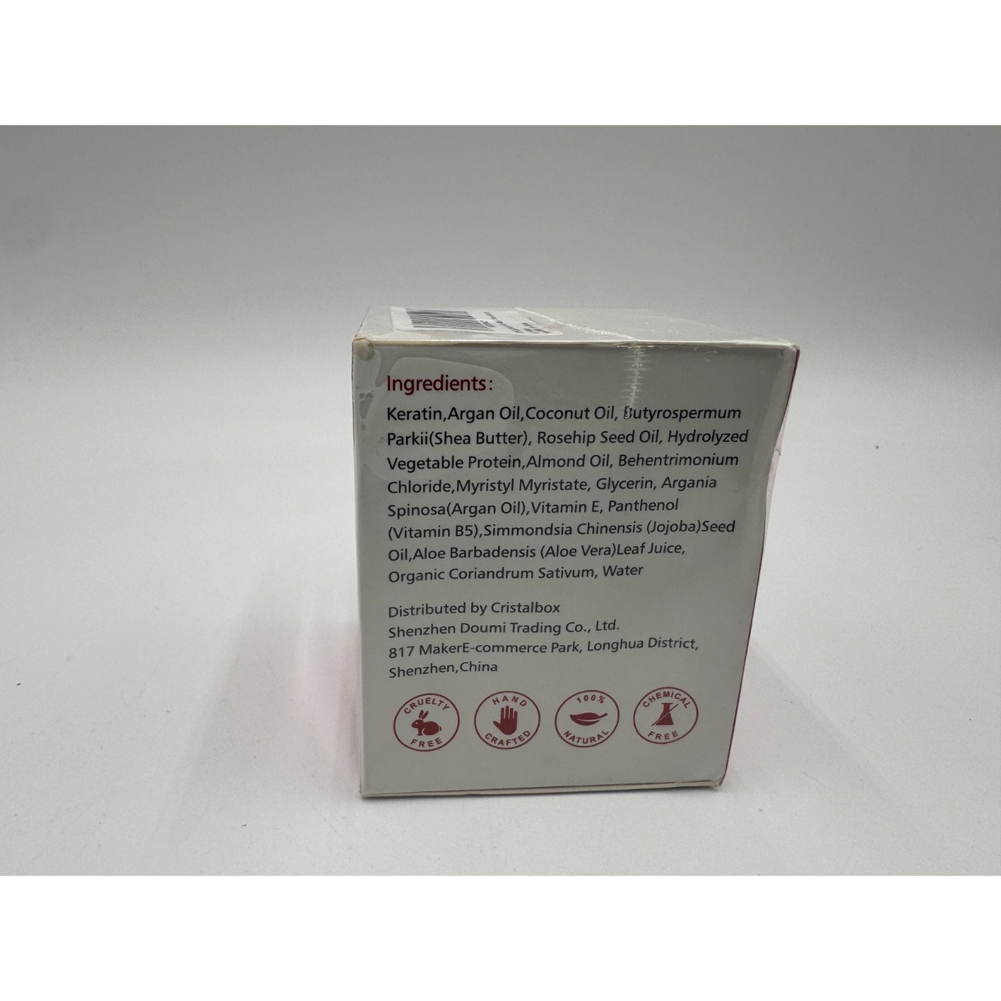 Cristalbox Organic Natural Deep Conditioner Anti Frizz Keratin Hair Mask 8.8Oz